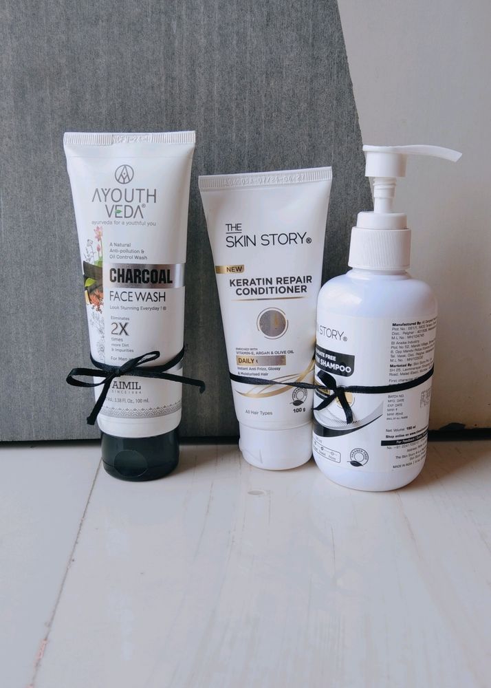 3 Pics Sulfate Free Keratin Shampoo