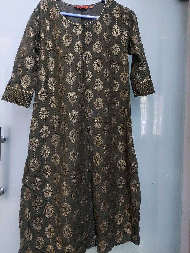 Patterned Straight Kurta..it Is new Kurta ..