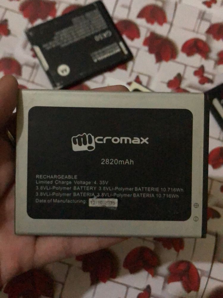 Micromax Q469 Battery (ACBPR28M01)