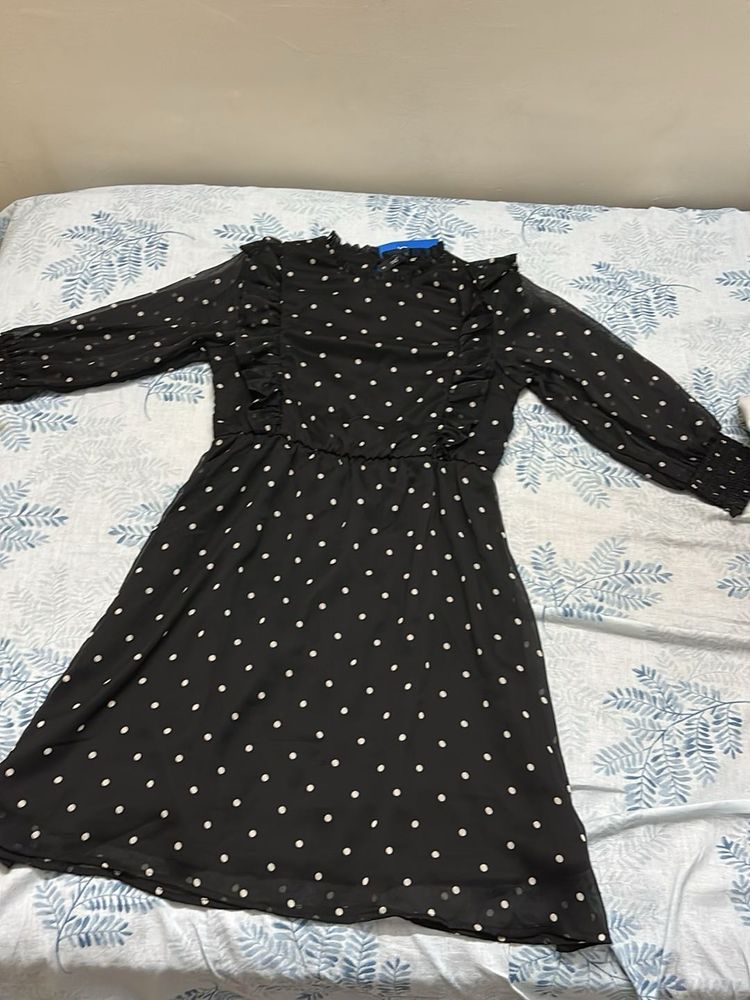 Polka Dots Mini Dress