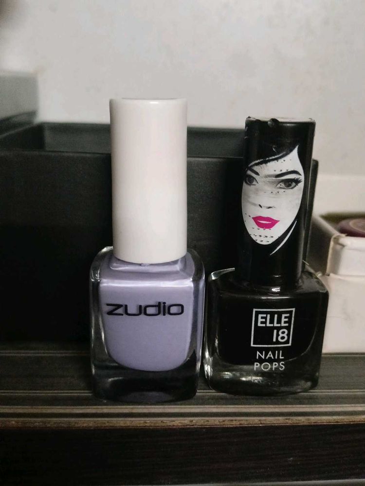 Elle 18 &amp; Zudio Nail Polish Duo