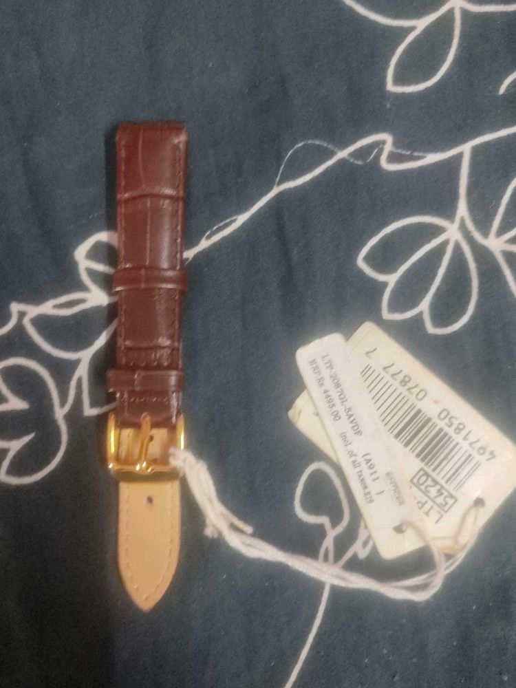 Brown Leather Watch Strap - New with Tags!