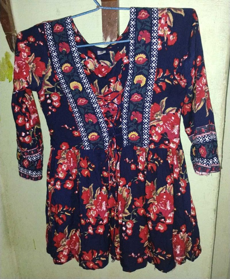 Peplum Kurti Top