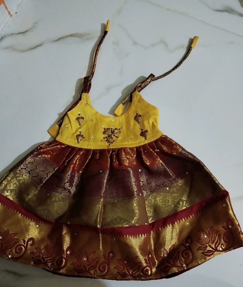 Pattupavadai Gown