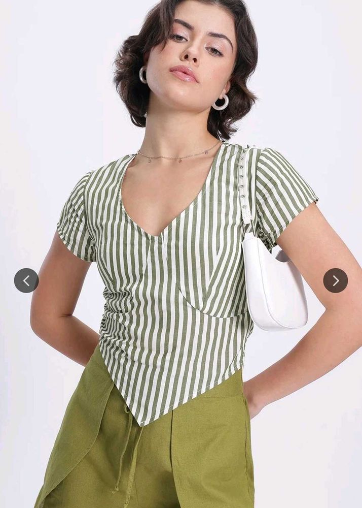 Dressberry Striped Top- Size M