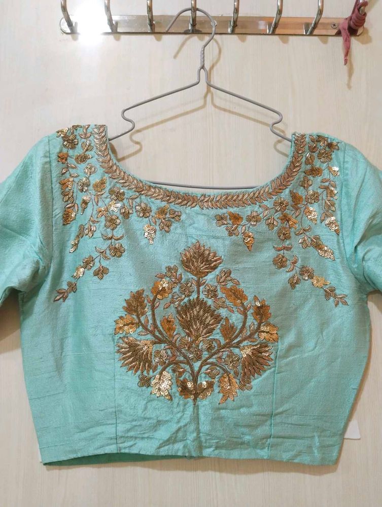 Light Blue Blouse