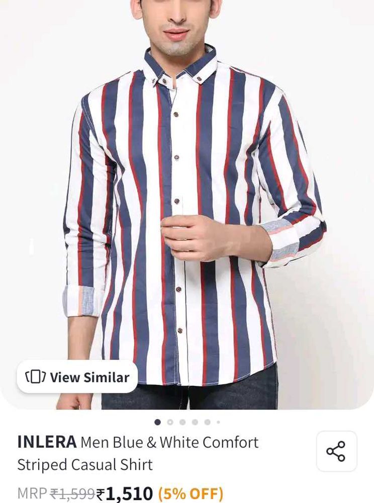 Striped Casual Shirt