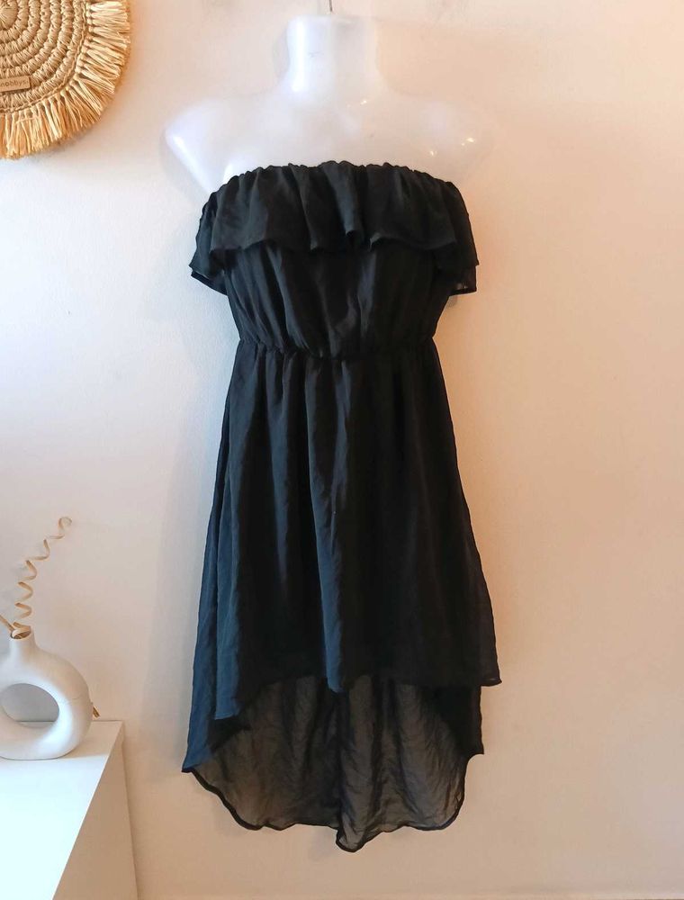 Forever 21 High low Strapless Dress