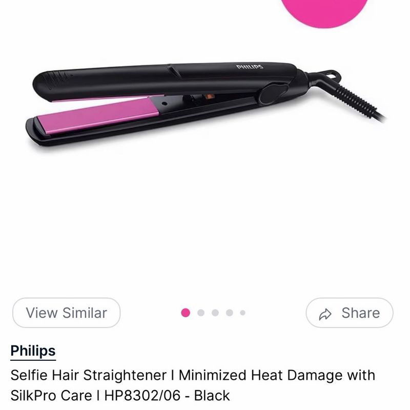 Philips Selfie Hair Straightener