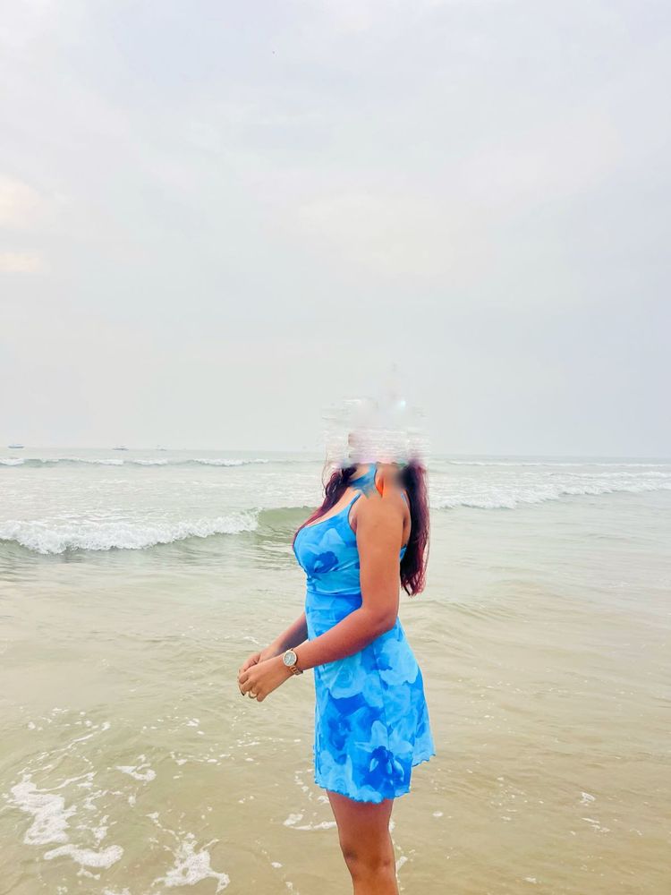 Blue Mini dress from Newme