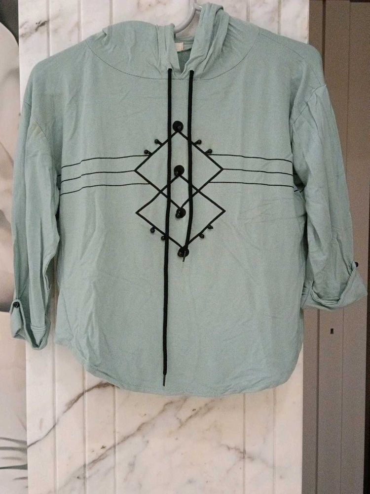 Tshirt With a Hoodie