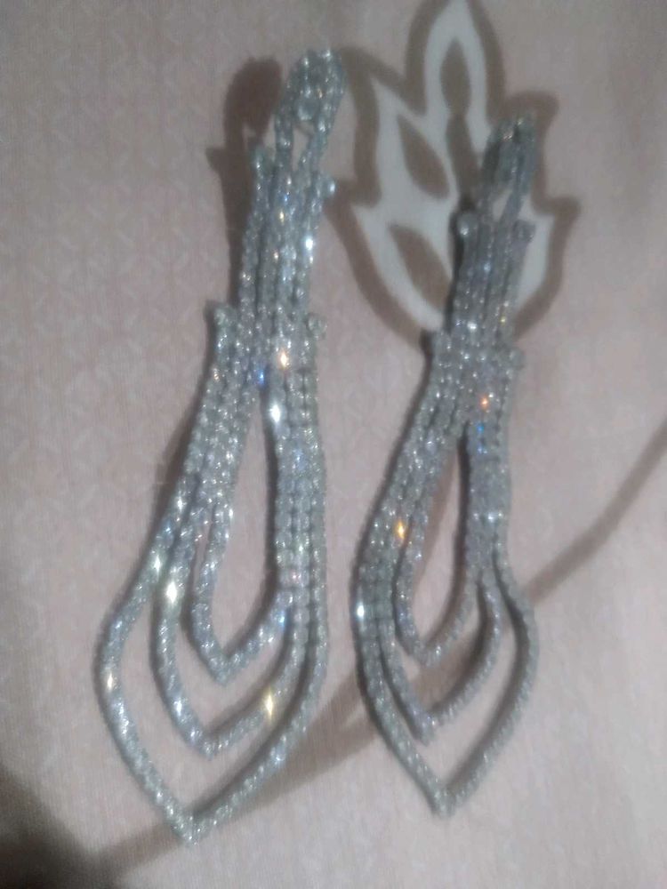 Sparkling Dangle Earrings