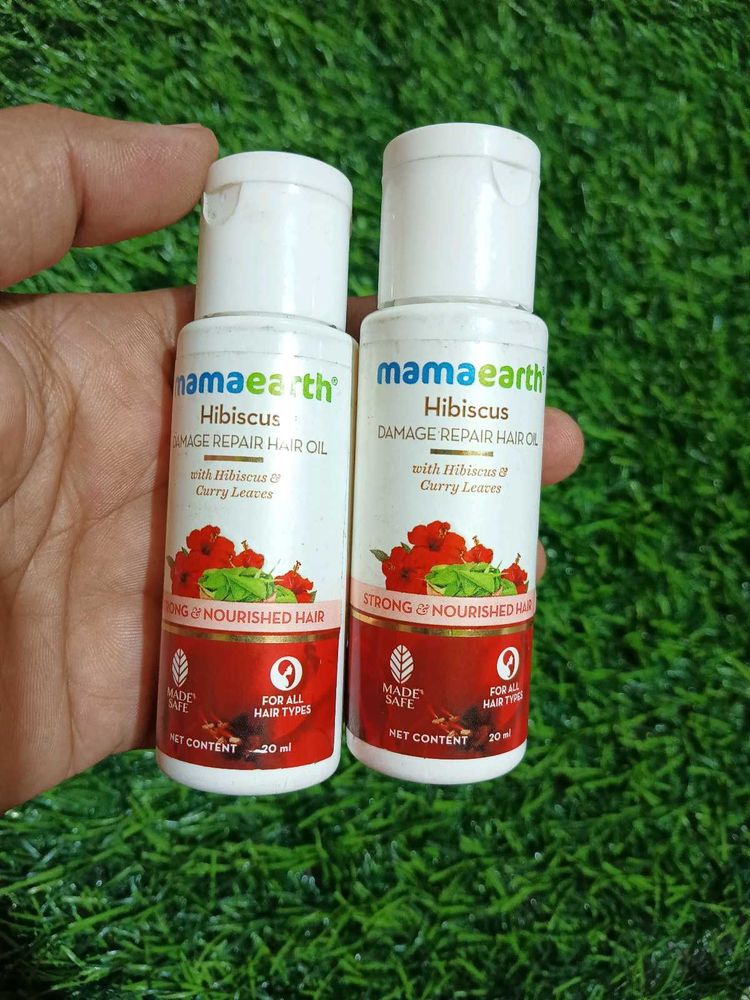 Mamaearth Hibiscus Hair Oil Combo