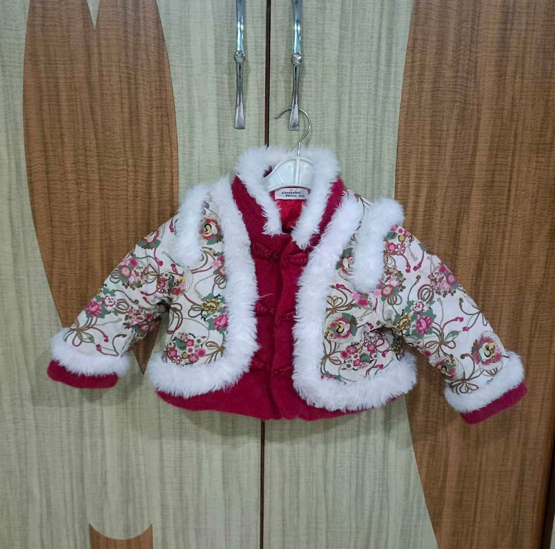 Royal look floral Baby  Jacket
