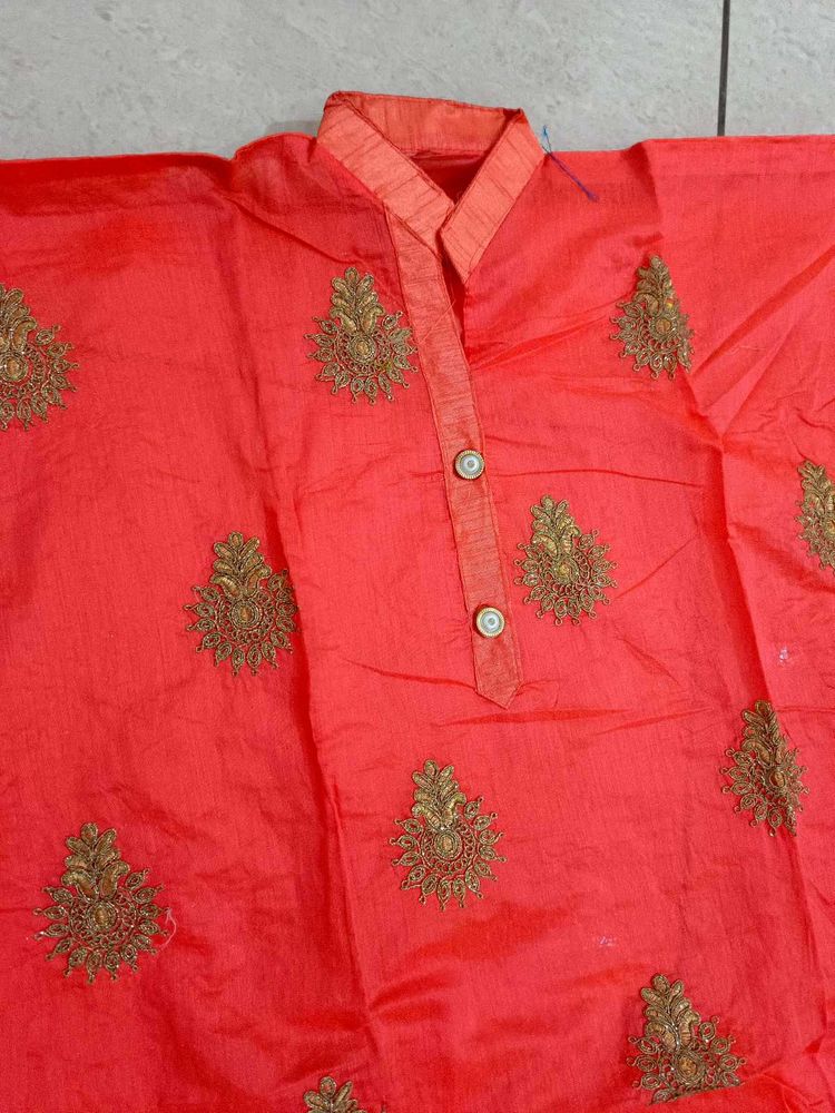 Limited Time 🔴Embroidered Unstitched kurta
