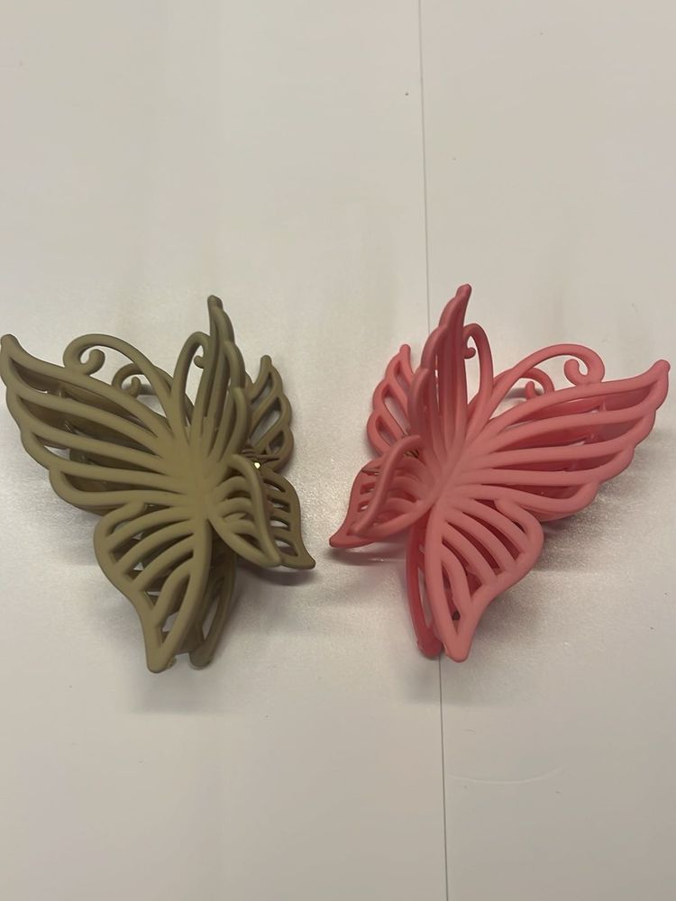 Butterfly Hair Clips
