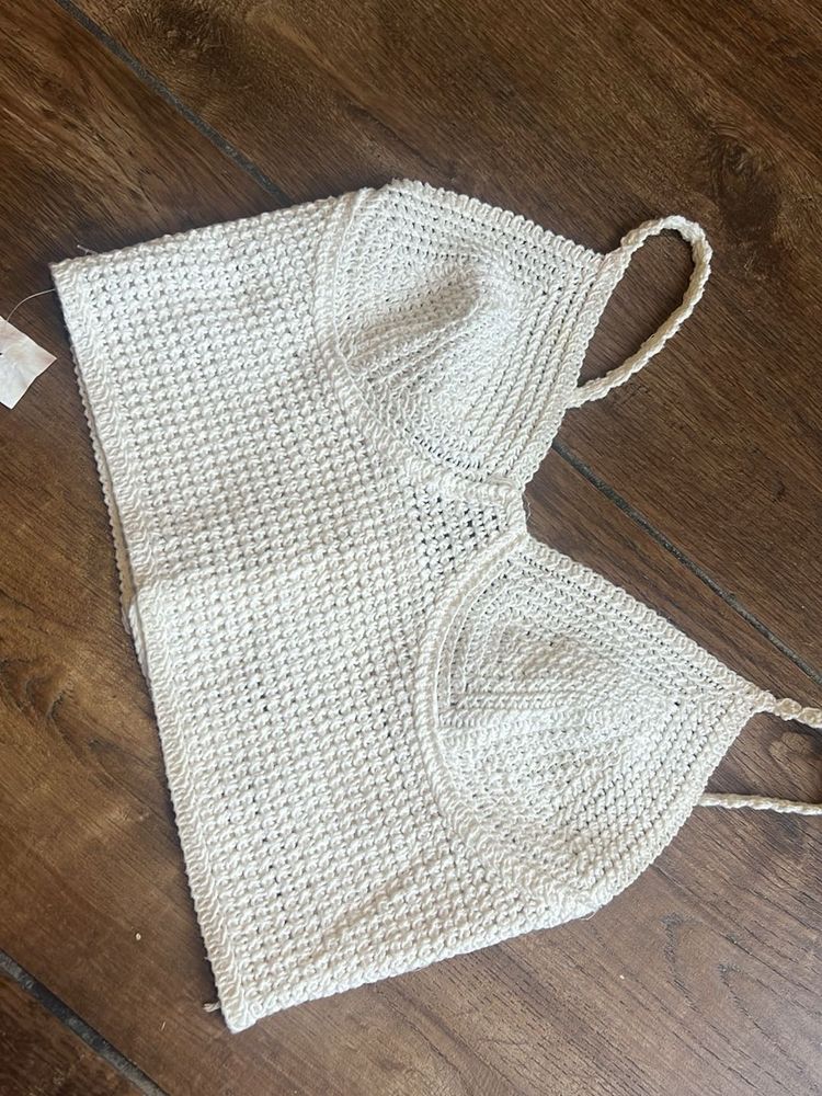 Crochet Knit Tank Top