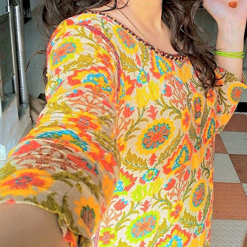 Stylish Multi Colour Long Kurta