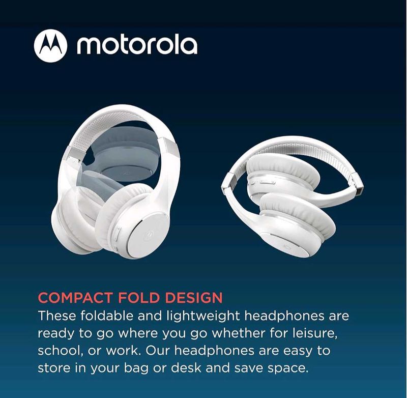 Original Motorola Foldable Headphones