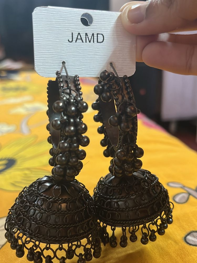 Jhumka Earning Oxidised