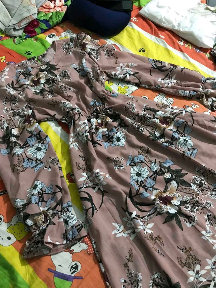 Shein Floral Maxi Dress🍂