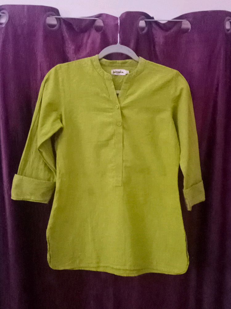 Cotton Green Short Top