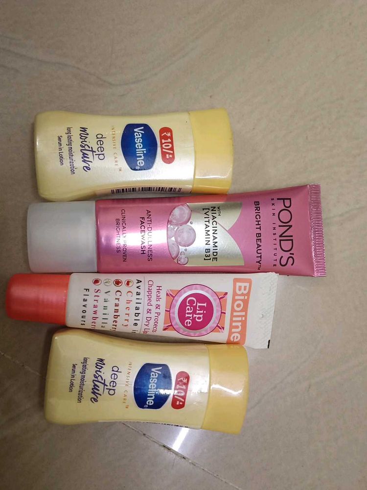 Skincare Bundle: Vaseline, Pond&#39;s &amp; More