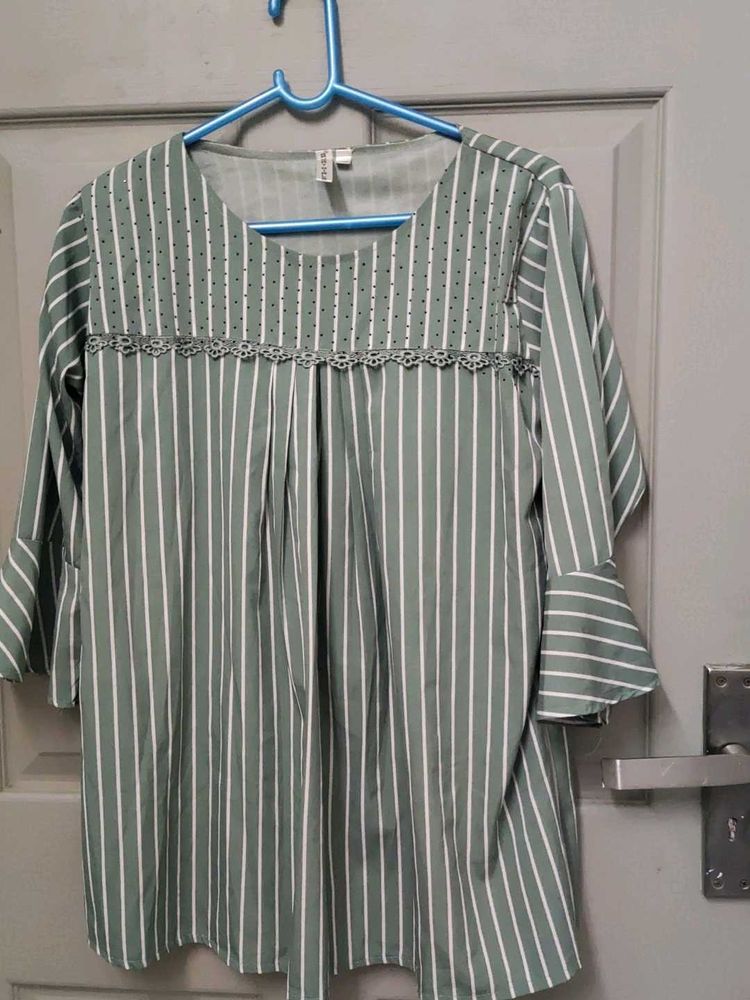 Striped Short Top