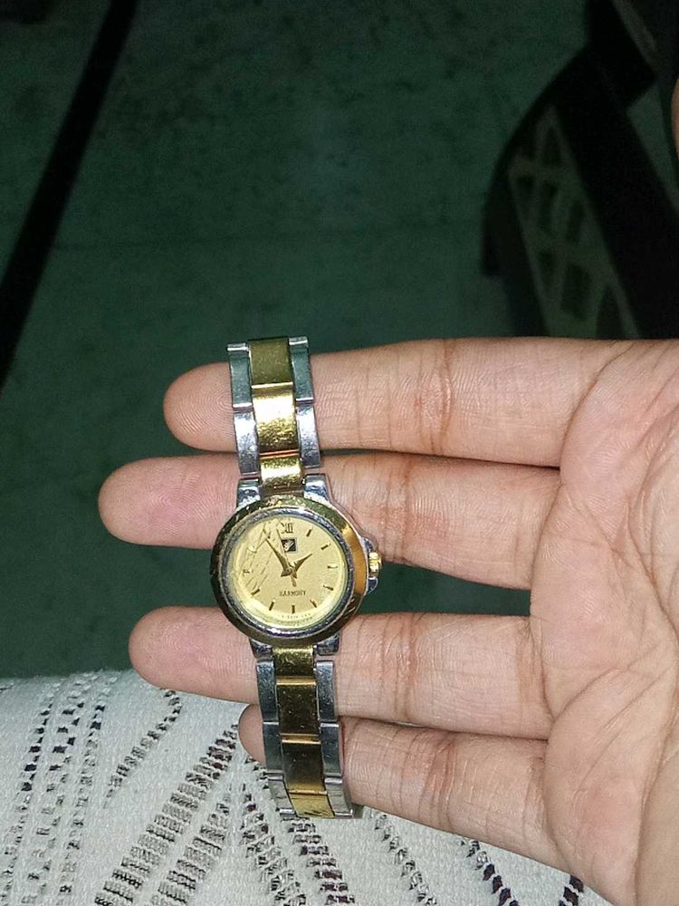 Dual Tone Vintage Watch💗