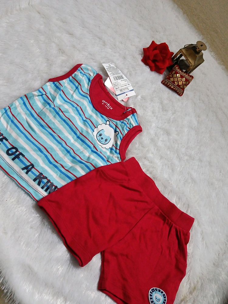 Antix Short Set For Infant Boys
