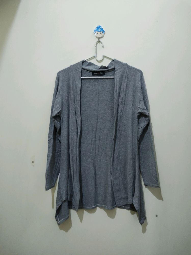 Ten On 10 Dark Grey Shrug Or Coverup