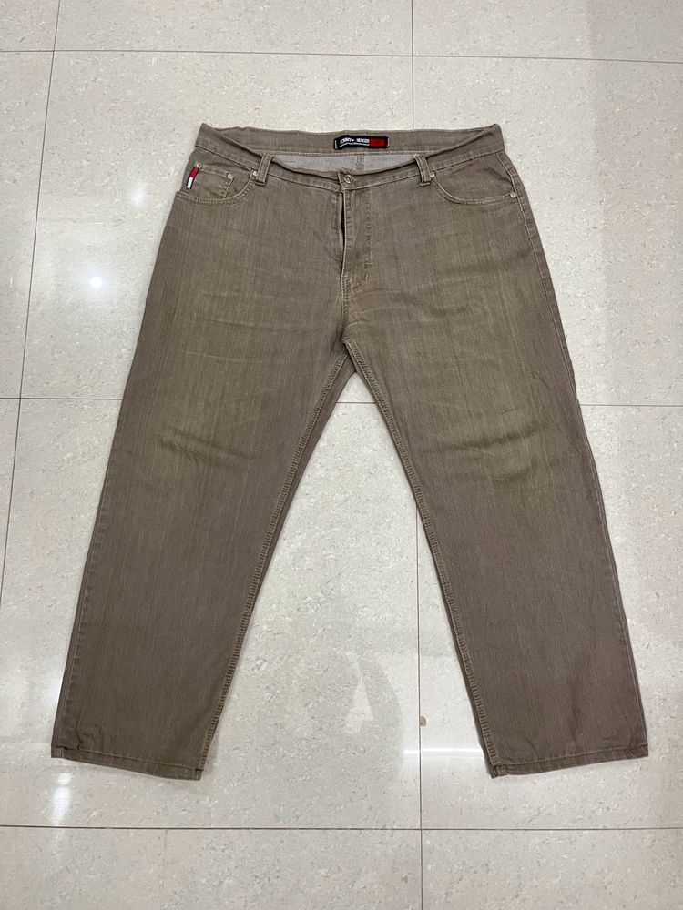 Thrifted Baggy Brown Men&#39;s Jeans | Tommy Hilfiger