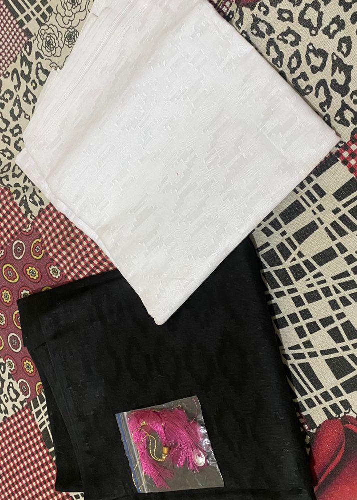 2 Cotton Dress Material And 1 Denim Top