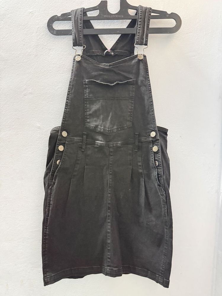 Black Denim jumpsuit