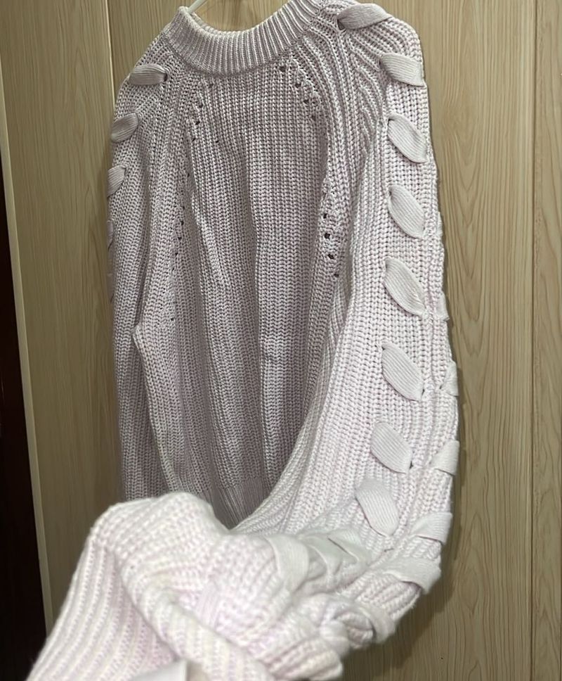 H&amp;M Lavender Knit Sweater