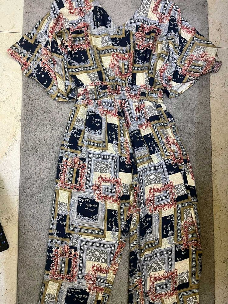 Patterned Jumpsuit