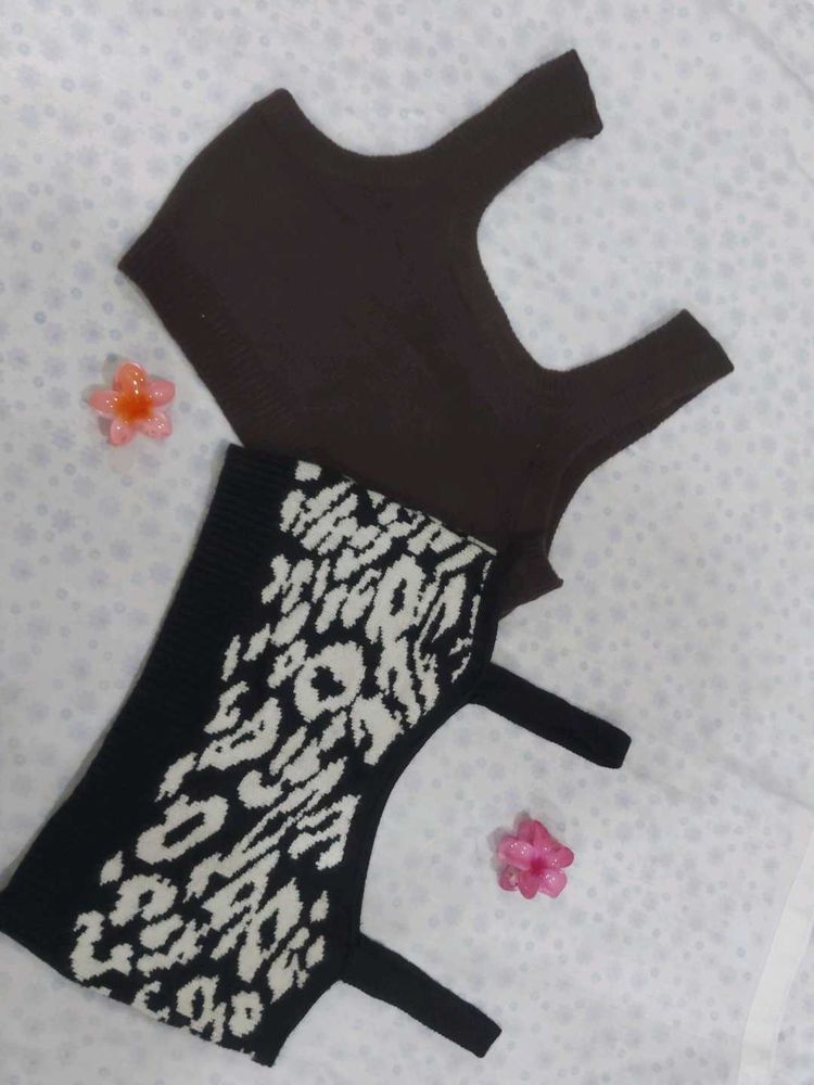 Trendy Knit Crop Top Bundle