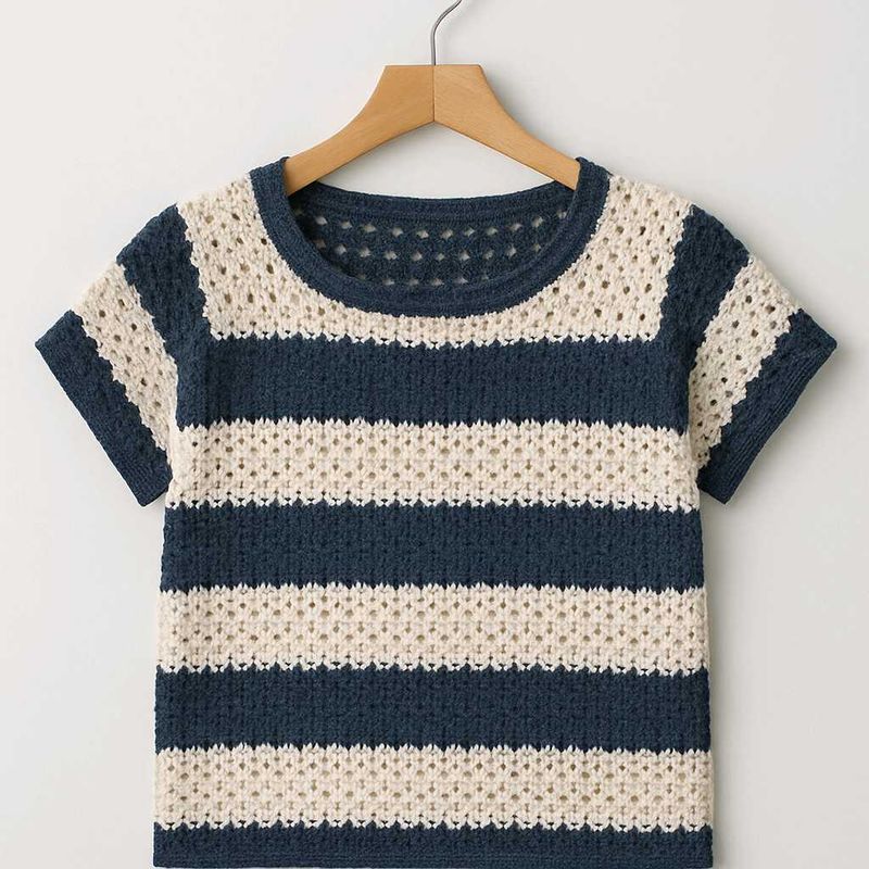 Cropped Crochet Top