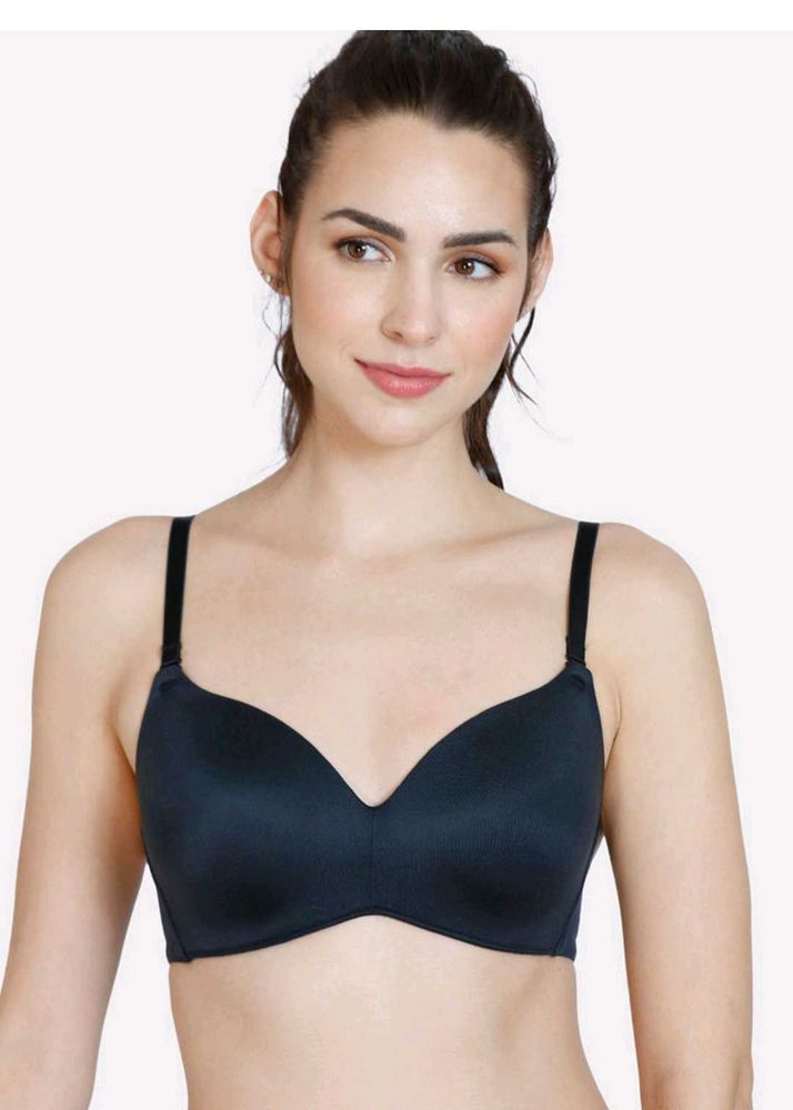 Zivame Black T Shirt Bra