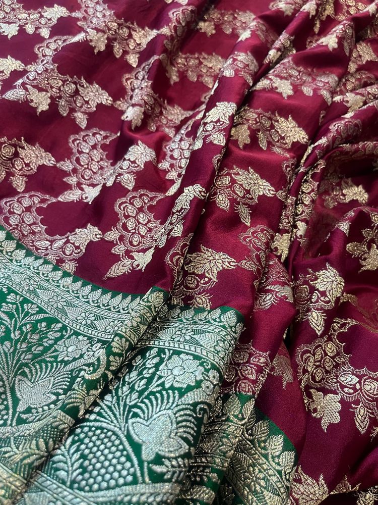 Pure Silk Jungla Banarasi