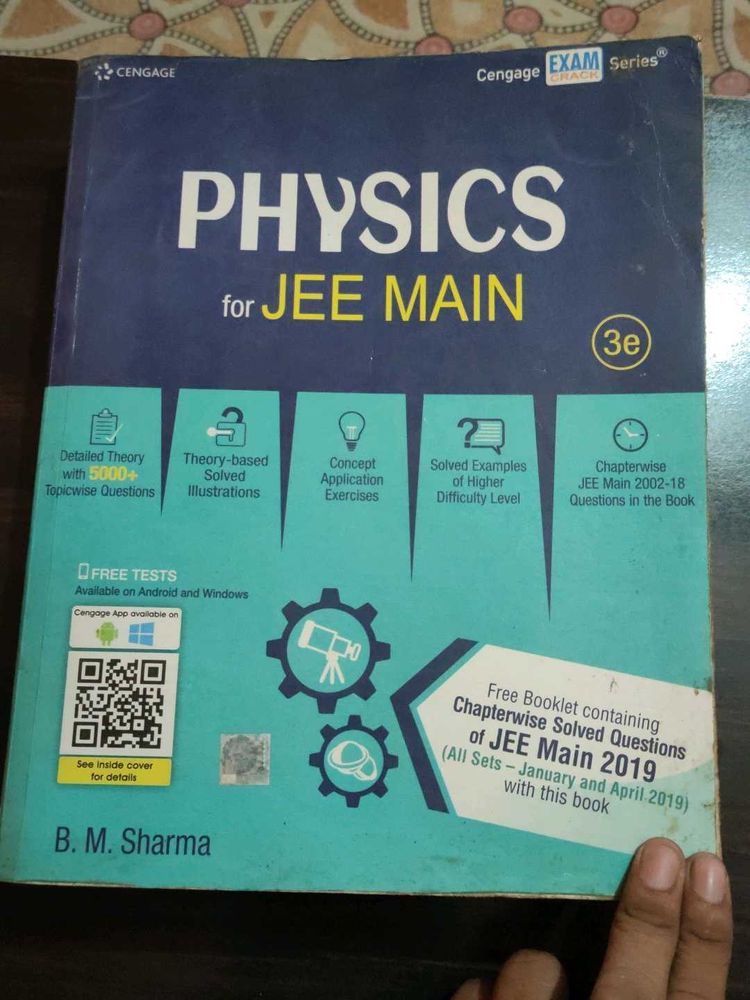 BM Sharma Physics Book JEE Mains