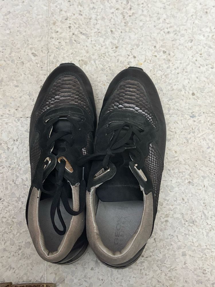 Geox Black Sneakers - Size [Insert Siz