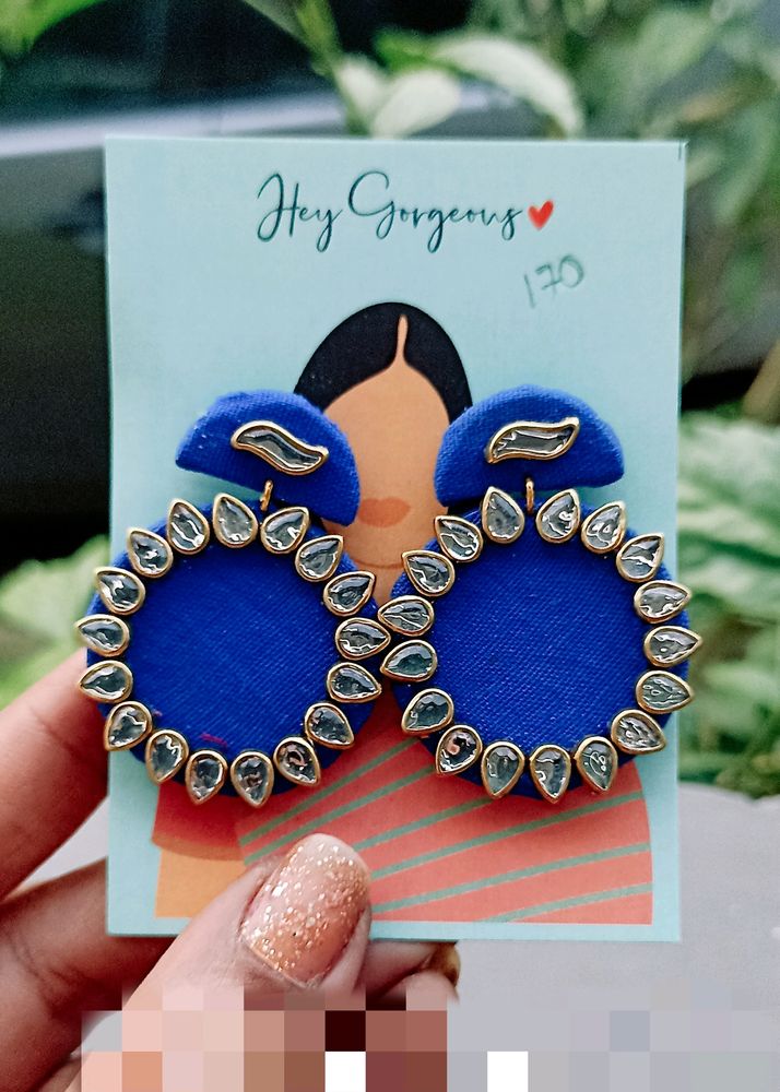 Kudan Fabric Earrings ♥️