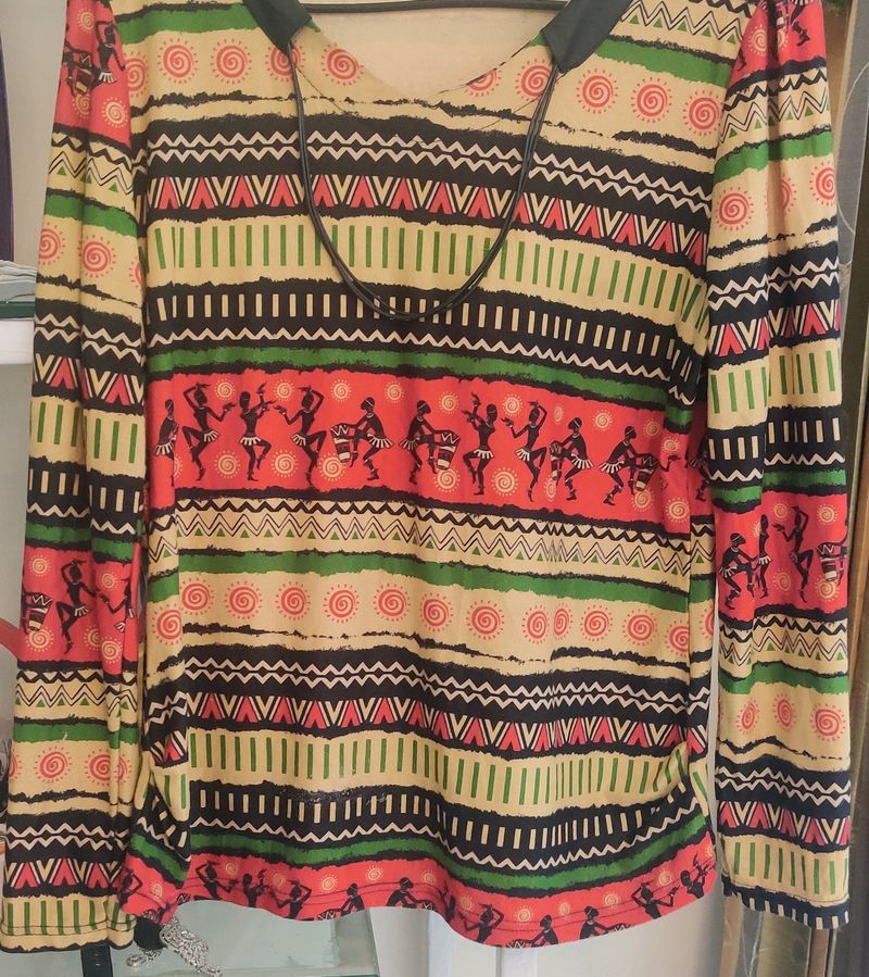 Designer Top...It Is Not Print...It Will Not Faded After Washes...