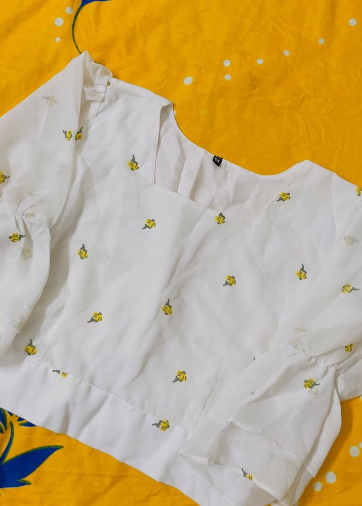 Floral Crop Top