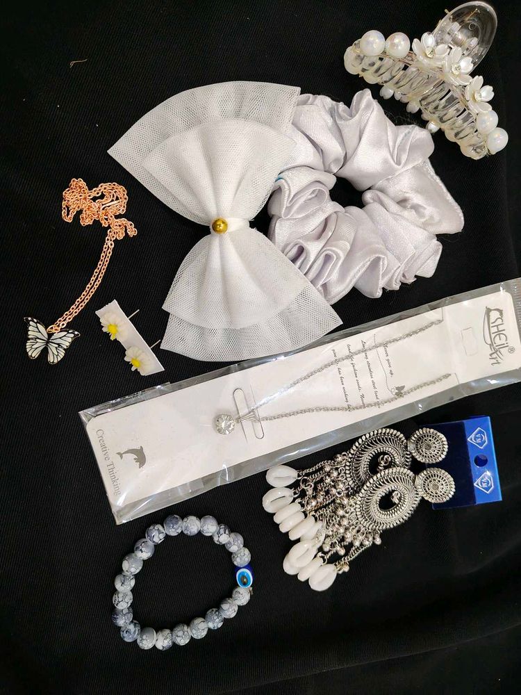 White Accessory Bundle