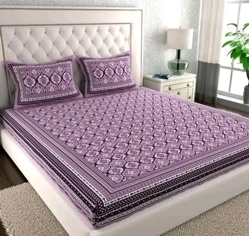 Bedsheet With Pillow Cover