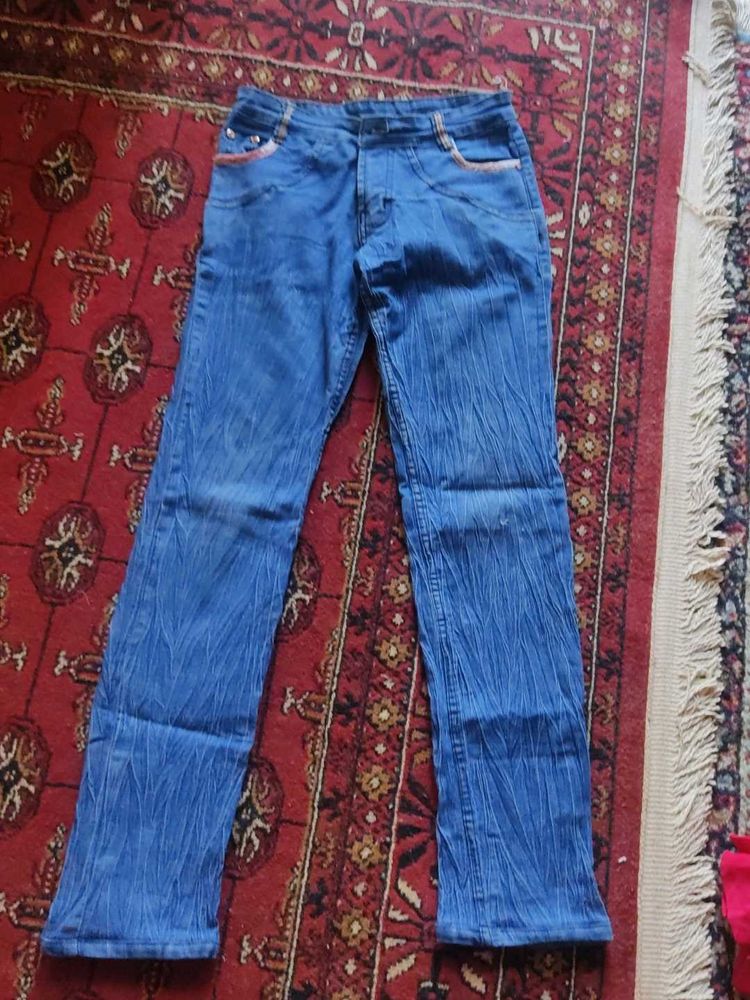 Blue Denim Jeans