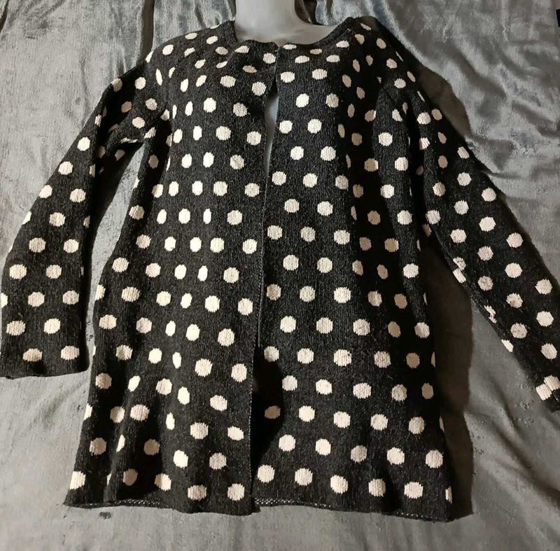 Polka Dot Cardigan