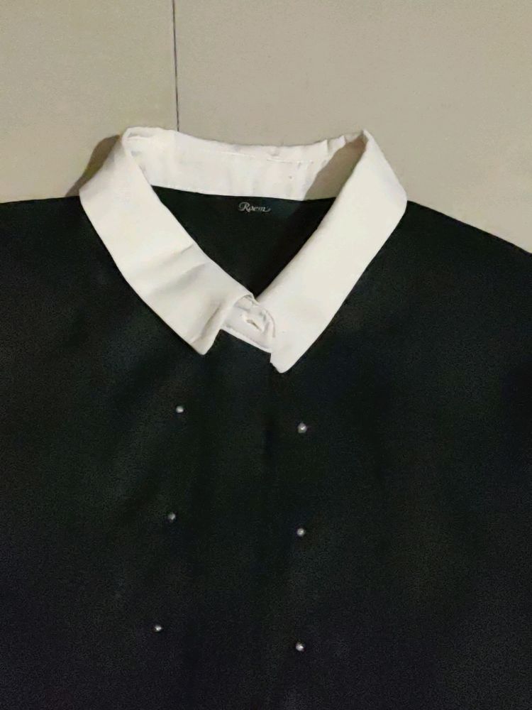 Trendy Shirt TOP With Front Open Button